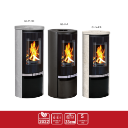 Poêle à bois G1 Color – Écologique, performant & design