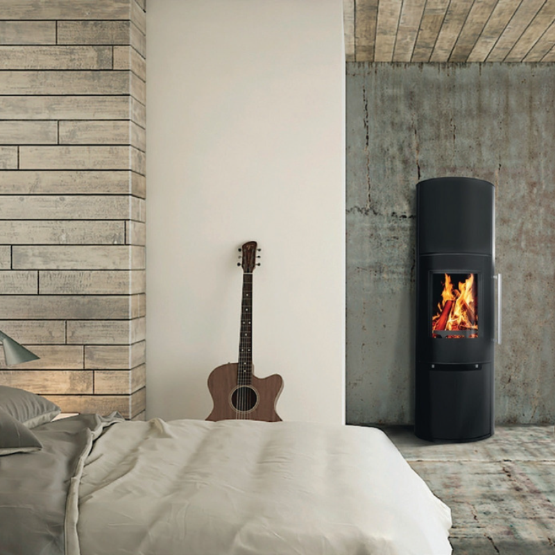 Poêle à bois H3 – Chaleur performante | Design robuste & fiable