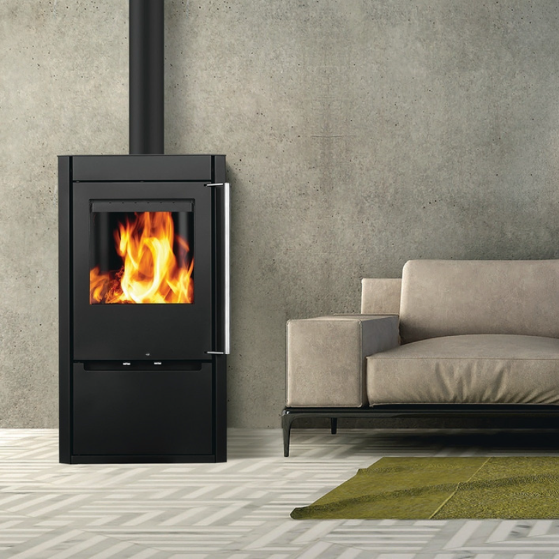 Poêle à bois IS5LD 5 kW – Chauffe 125 m² | Léger & performant