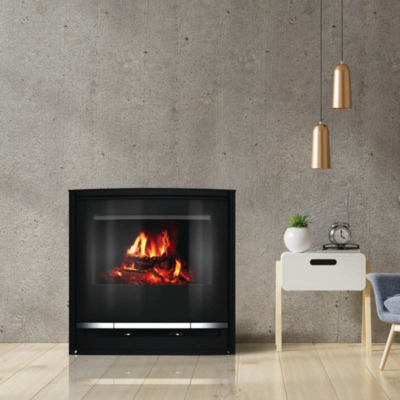 Poêle à bois IG9F 9 kW – Chauffe 150 m² | Haute performance